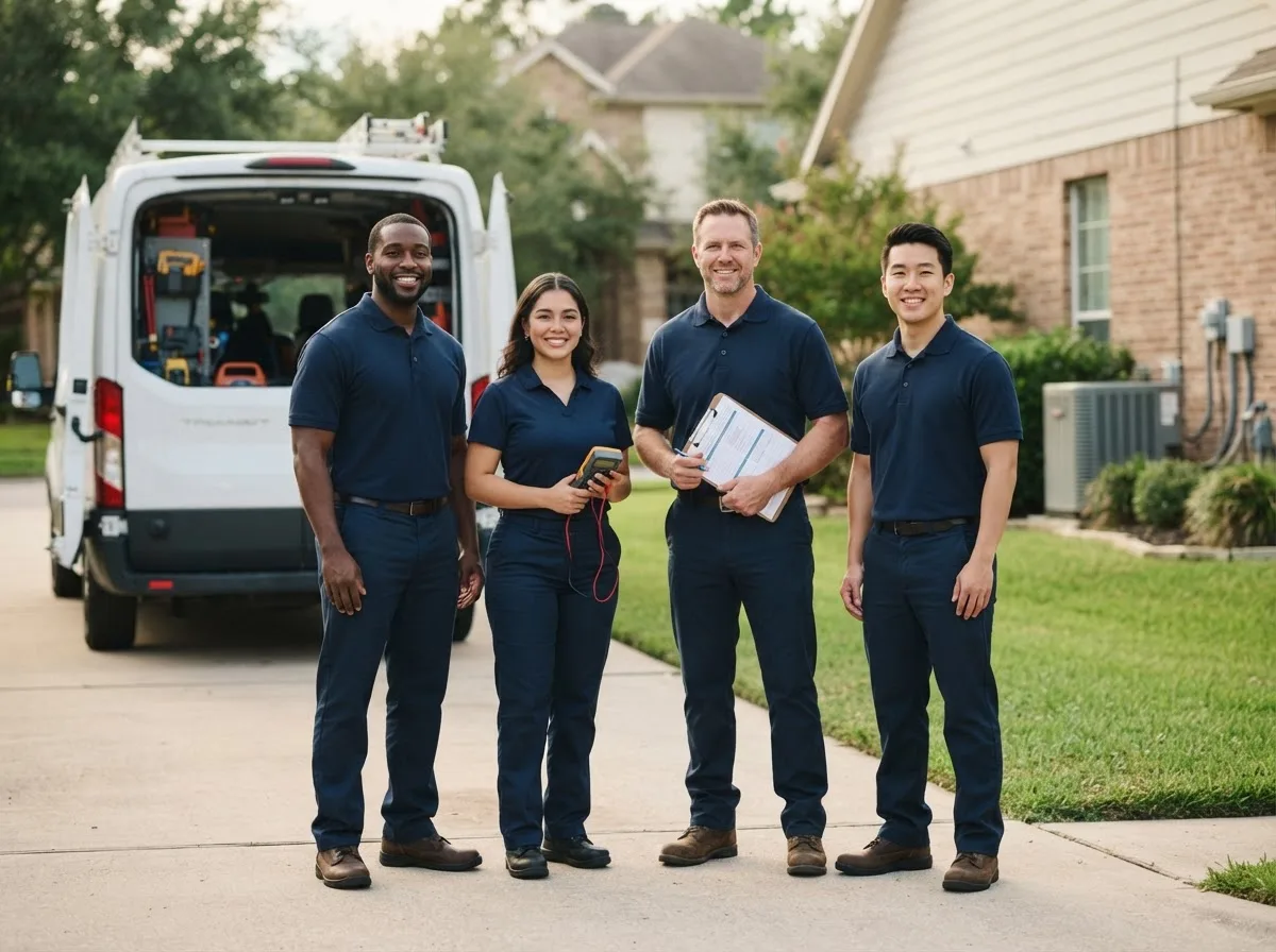 Certified HVAC technician near Katy, TX